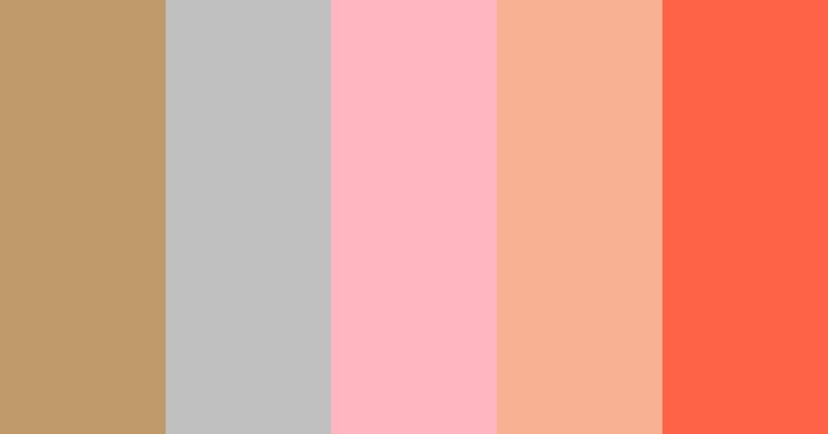 Download tan neutral spring apricot japanese color palette PNG image (landscape)