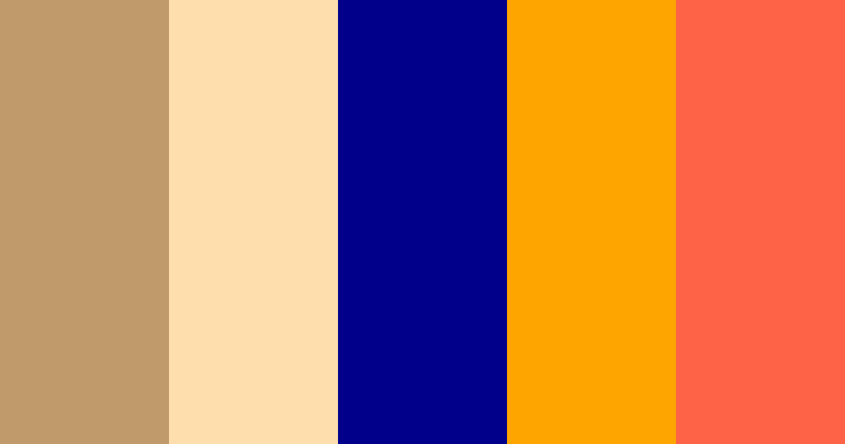 Download tan pesca blu sole giapponese spiaggia arcobaleno estate rosa color palette PNG image (landscape)
