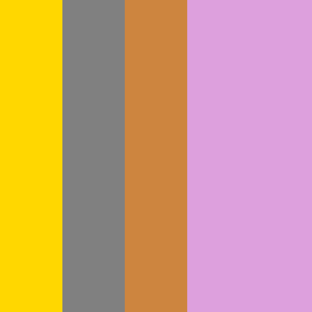 Download トロピカル モノクローム オータム スミレ ラベンダー フクシア アンバー color palette PNG image (square)