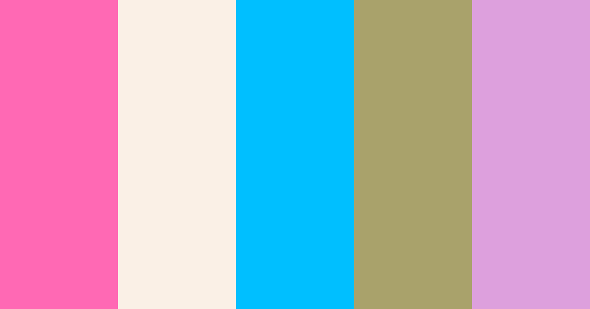 Download vibrant cream summer sage violet beige color palette PNG image (landscape)