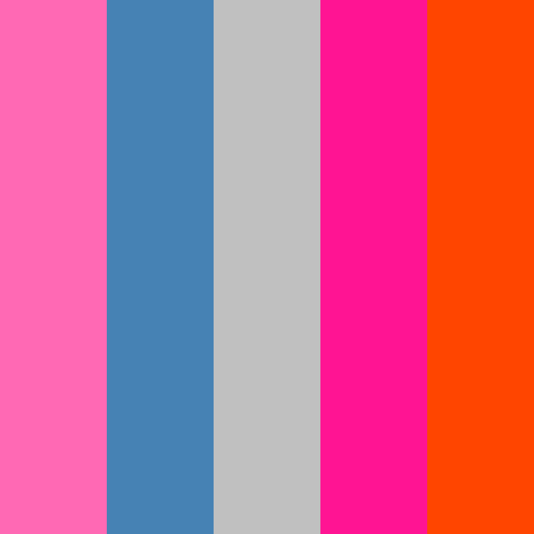 Download vibrant midnight gray color palette PNG image (square)