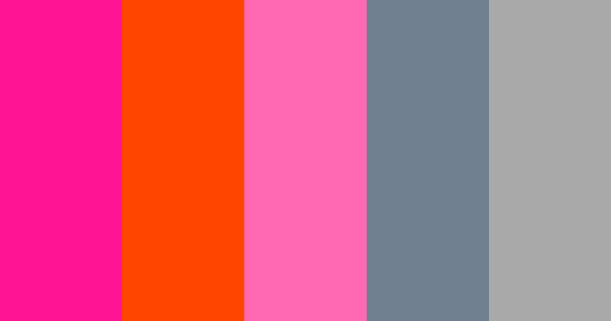 Download vibrante zombie color palette PNG image (landscape)
