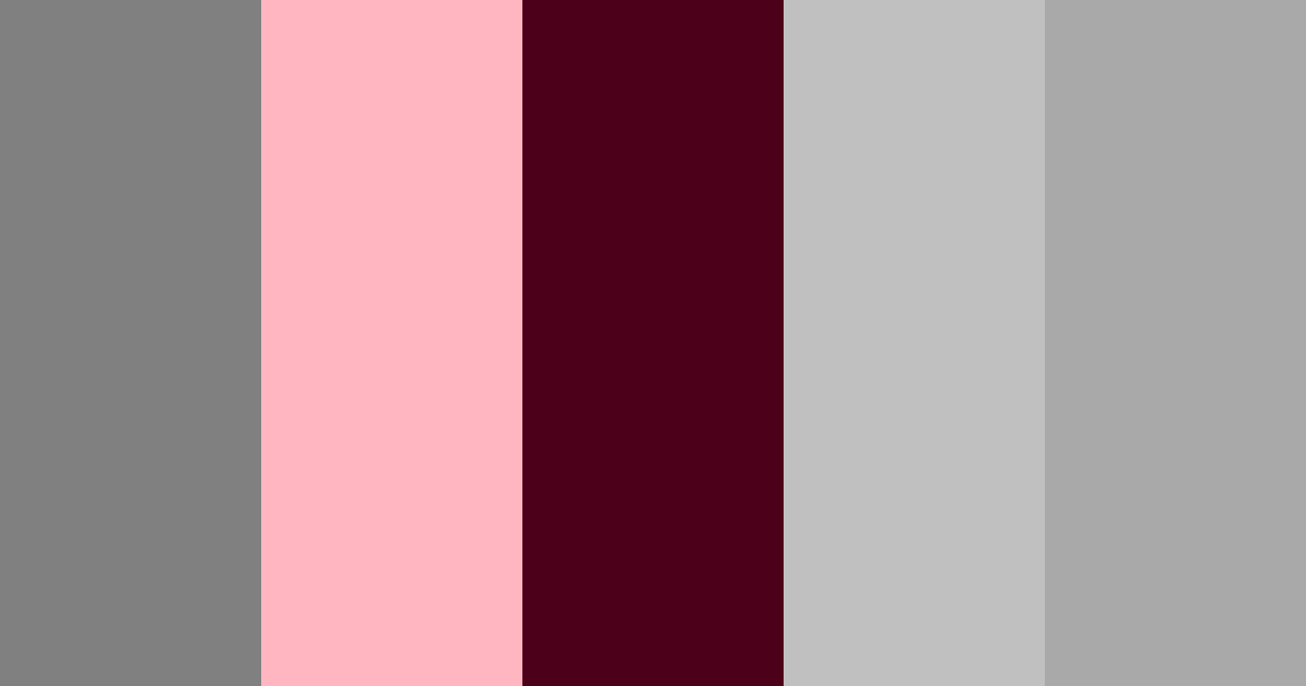 Download vintage primavera borgogna color palette PNG image (landscape)