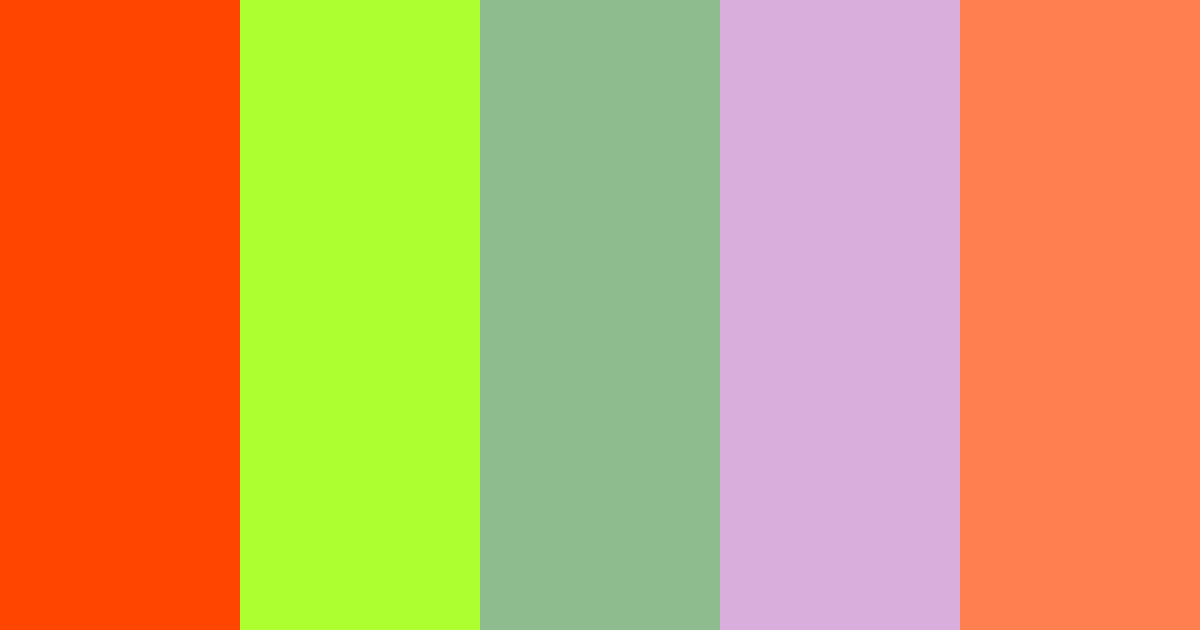 Download cálido años 90 menta lila color palette PNG image (landscape)
