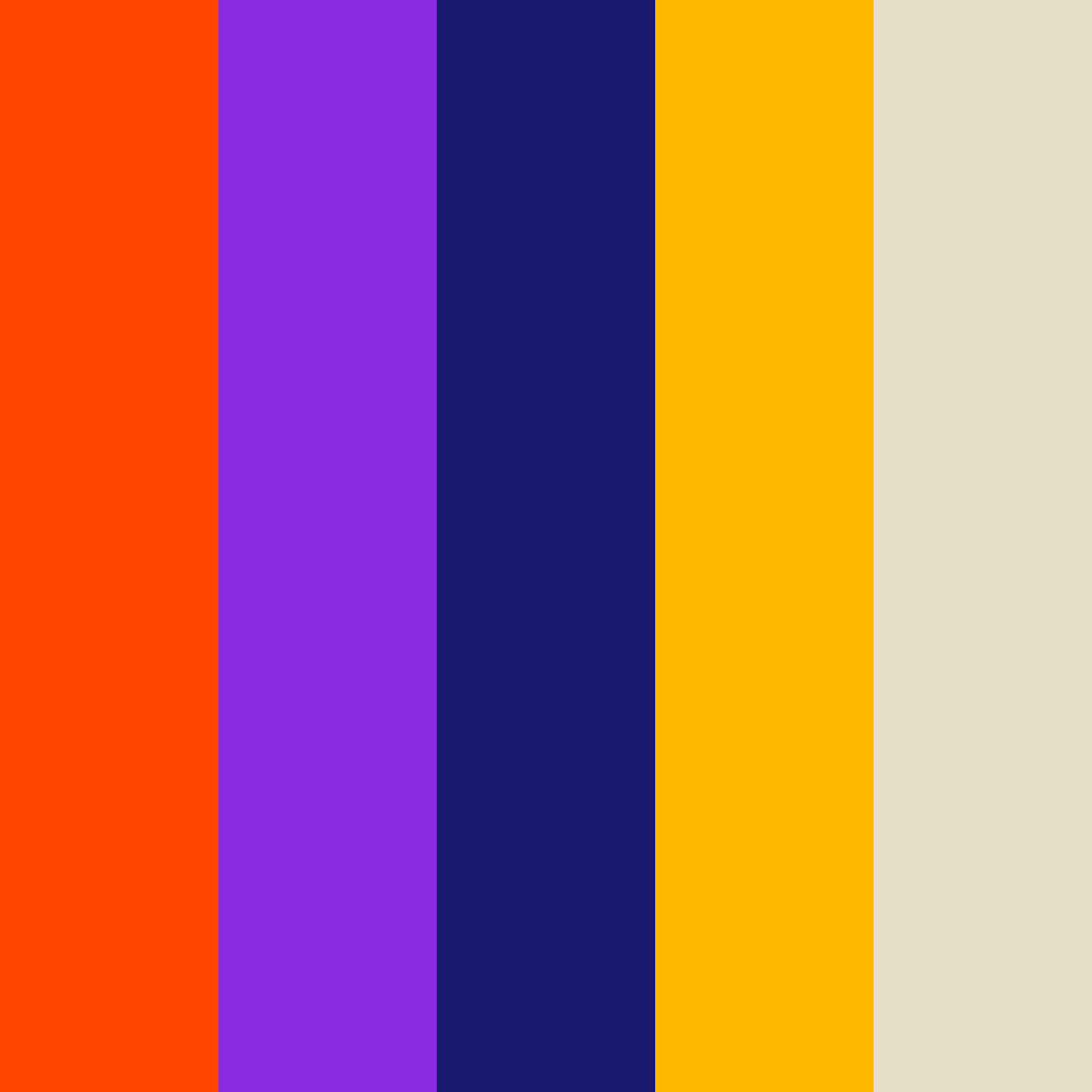 Download warm cyberpunk winter gold beige color palette PNG image (square)
