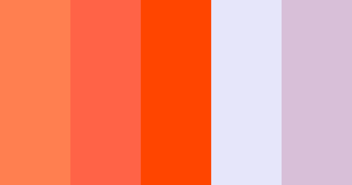 Download warm lavender color palette PNG image (landscape)