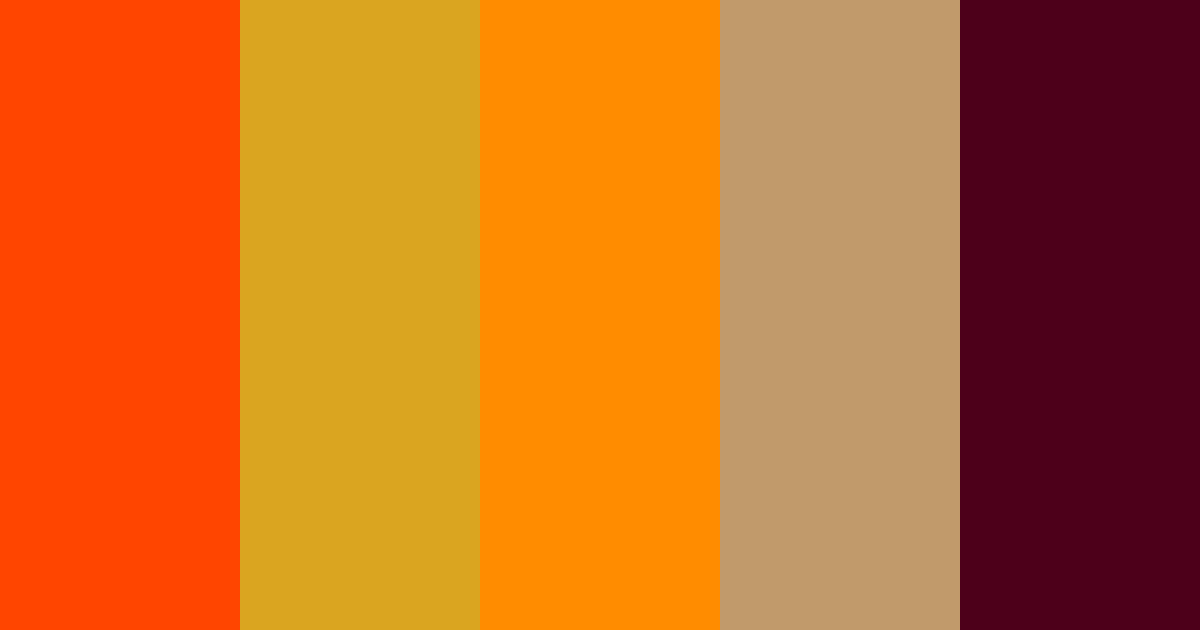 Download caldo medievale ambra tan borgogna salvia color palette PNG image (landscape)