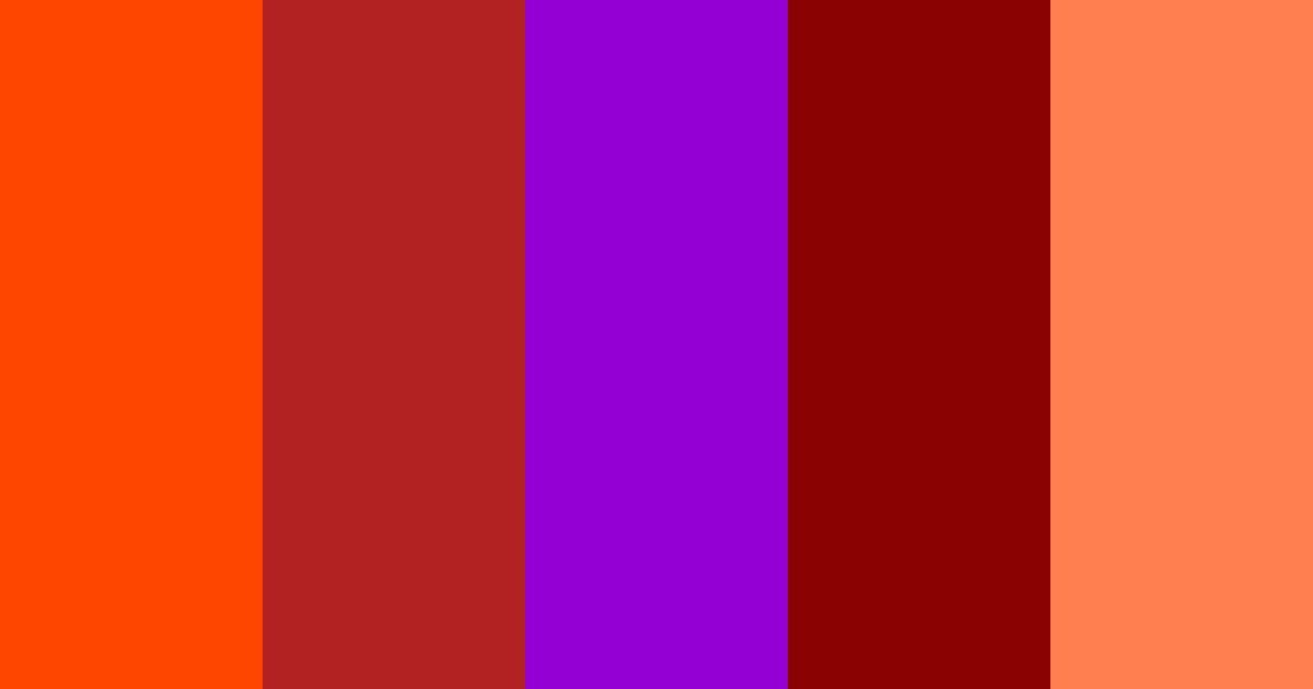Download warm red purple wine color palette PNG image (landscape)