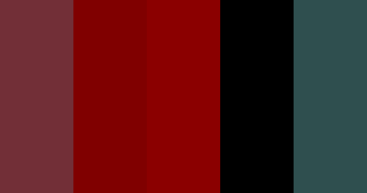 Download vino oscuro color palette PNG image (landscape)