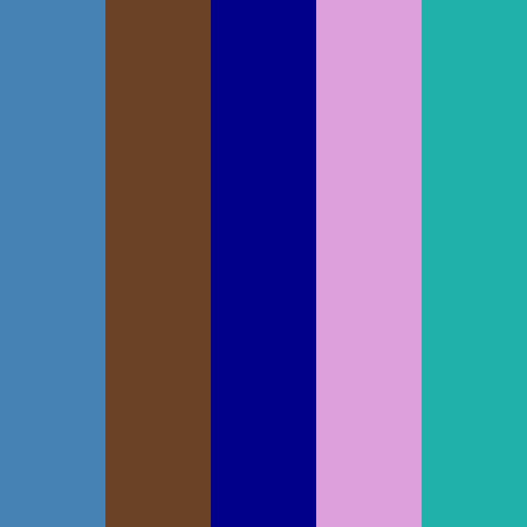 Download y2k terroso blu lavanda verde acqua grigio turchese color palette PNG image (square)