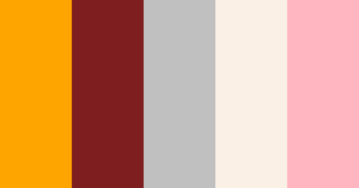 Download yellow auburn neutral cream spring zombie color palette PNG image (landscape)
