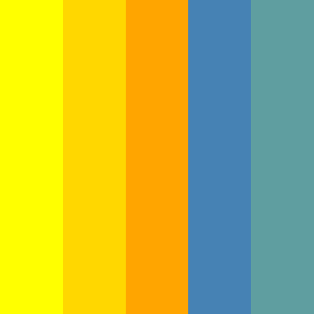 Download amarillo frío color palette PNG image (square)