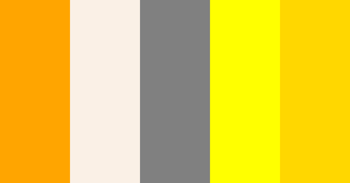 Download amarillo crema vintage color palette PNG image (landscape)