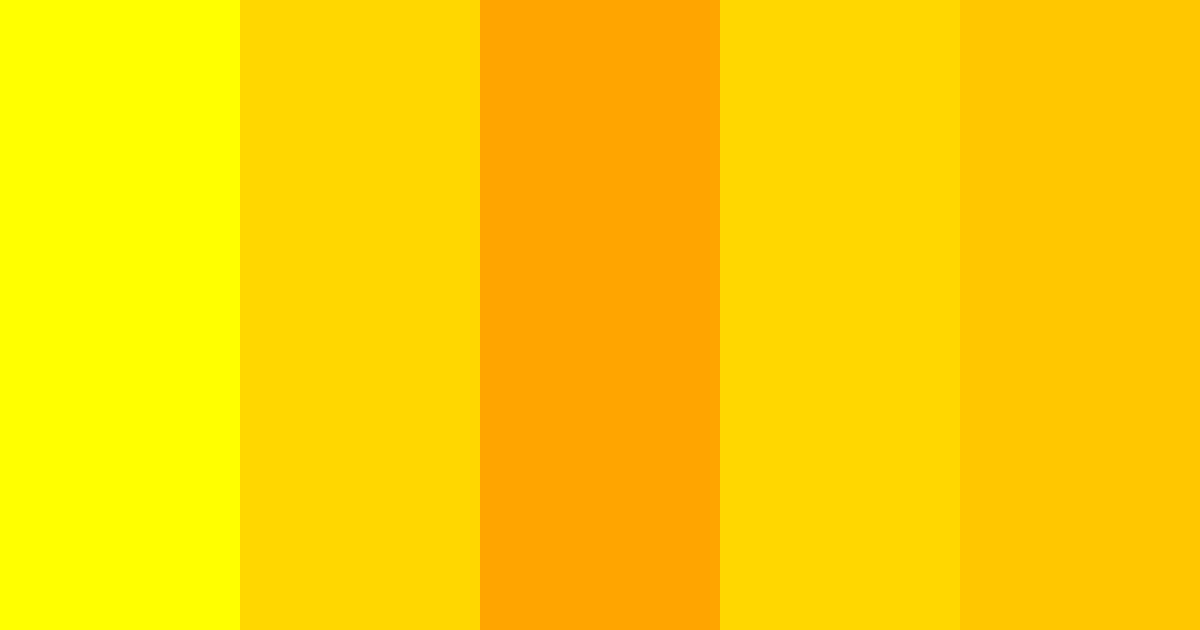 Download amarillo dorado color palette PNG image (landscape)
