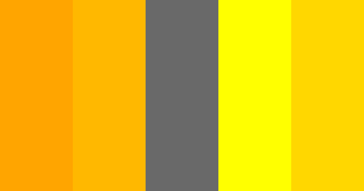 Download amarillo dorado moderno color palette PNG image (landscape)