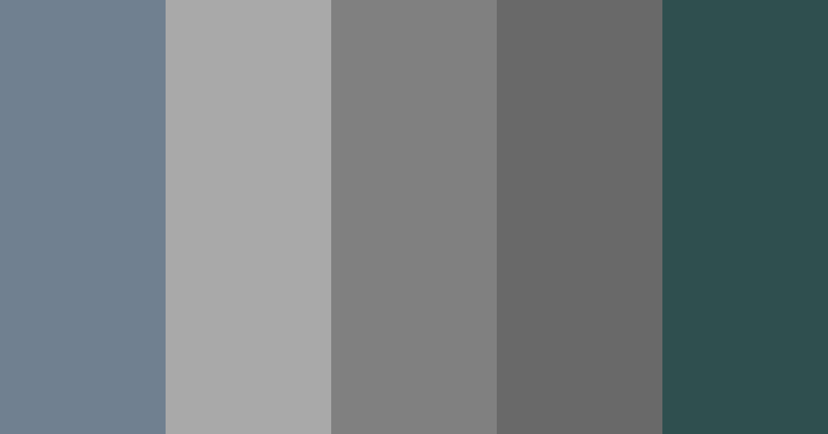 Zombie color palette